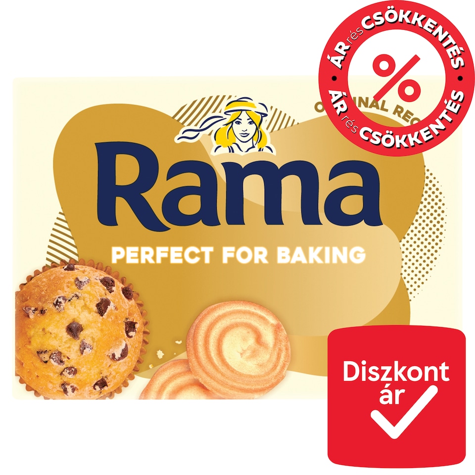 Rama 70% zsírtartalmú margarin 250 g  1. kép