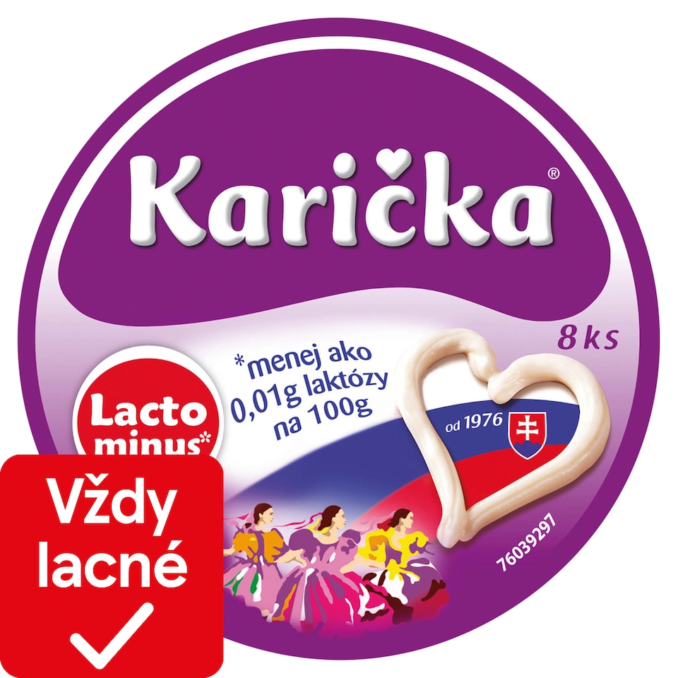 Karička Lacto Minus 8 ks 120 g