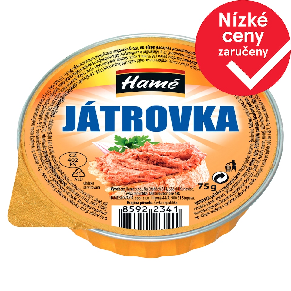 Hamé Játrovka 75g
