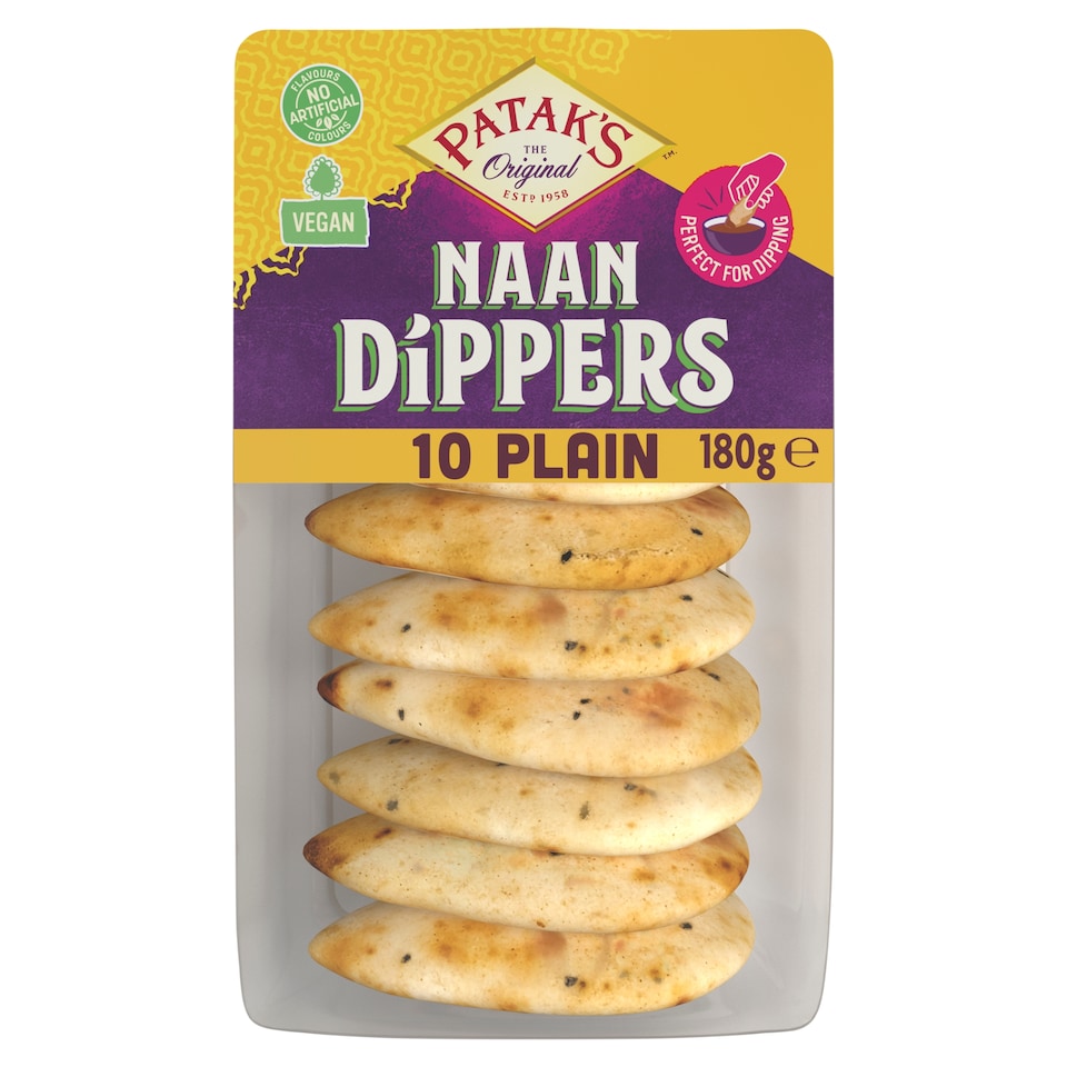 Patak's Mini Naan Dippers 180g