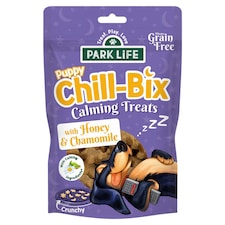 PARK LIFE Chill-Bix MINI Calming Honey and Chamomile Dog Biscuit 100g