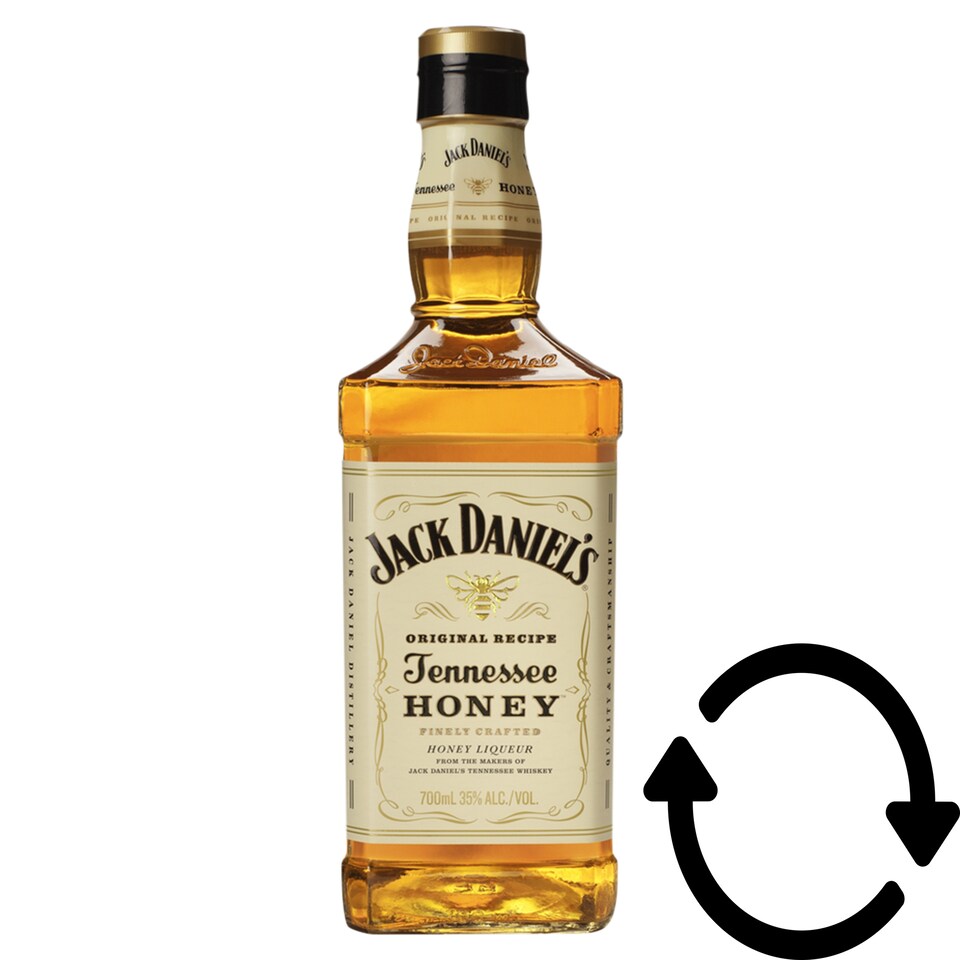 Jack Daniel's Honey Liqueur with Jack Daniel's Tennessee Whiskey 35% 0,7 l