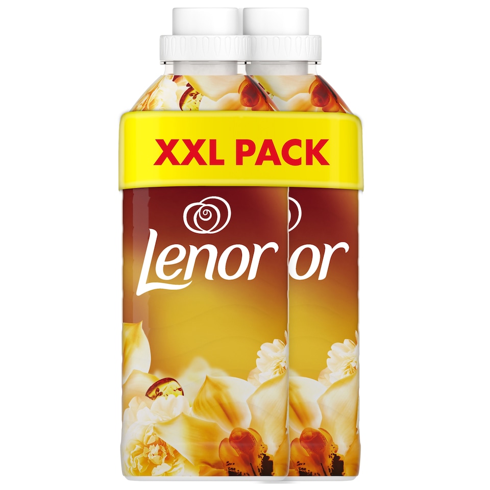 Lenor Vanília Orchidea és Aranyló Borostyán Öblítő 64 Mosáshoz