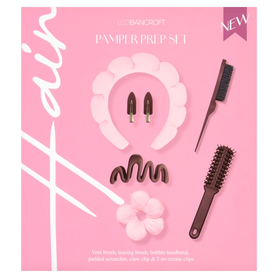 Leo Bancroft Hair Pamper Prep Set