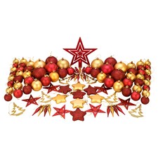 Tesco Traditional Hanging Decoration 100 Pack