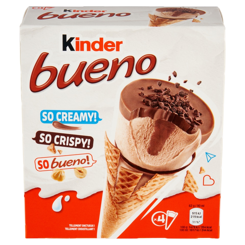 image 1 of Kinder Bueno 4 pcs 360 ml