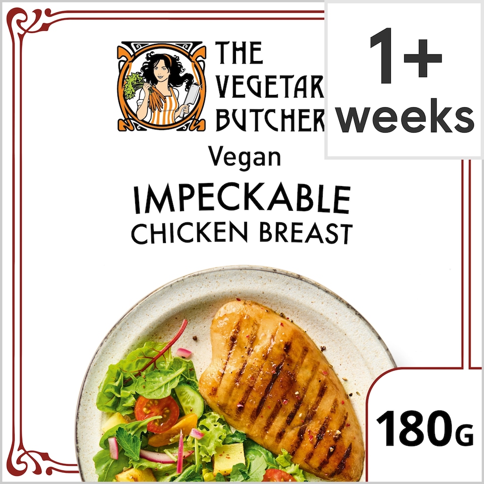 image 1 of The Vegetarian Butcher Impeckable Vegan Chicken Breast 180g