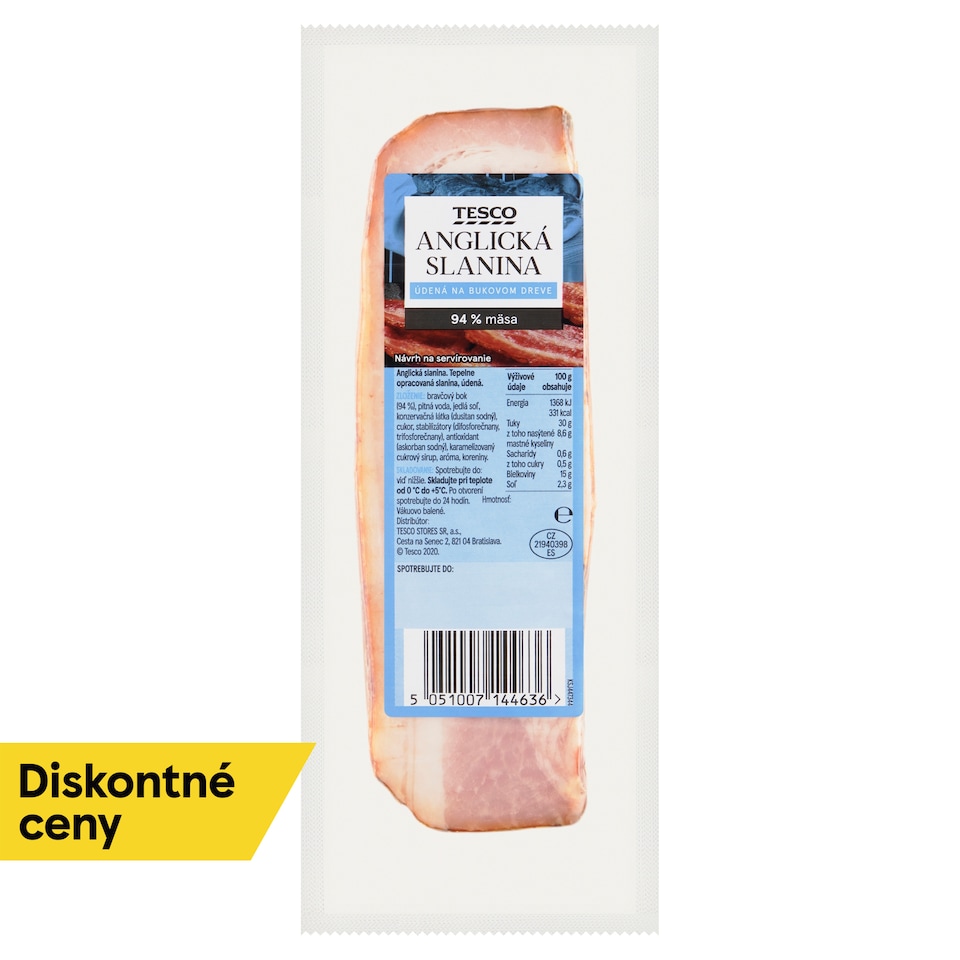 Tesco Anglická slanina 350 g