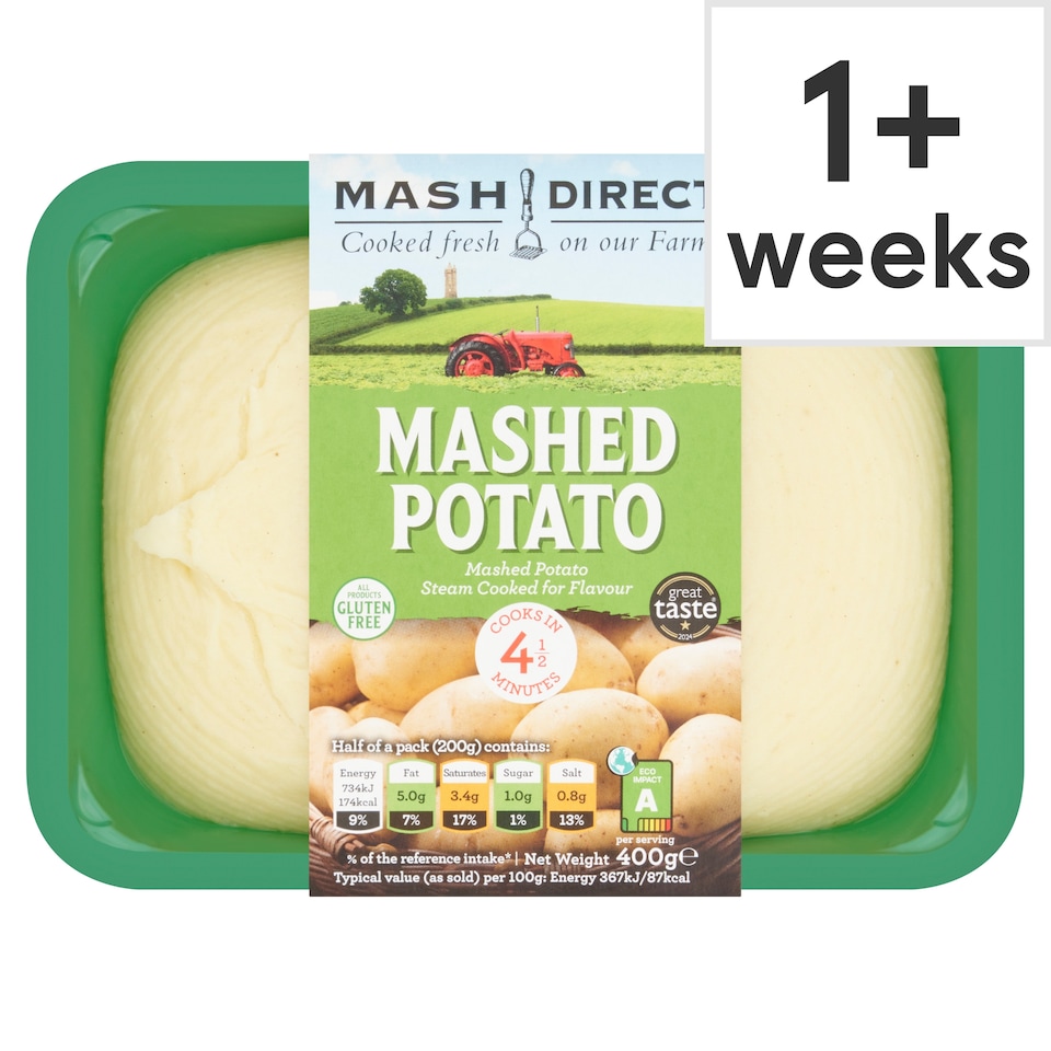 Mash Direct Mashed Potato 400G