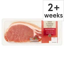Tesco Smoked Back Bacon Rashers 300G