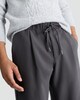 image 2 of F&F Comfort Stretch Drawstring Chino Trousers in Grey