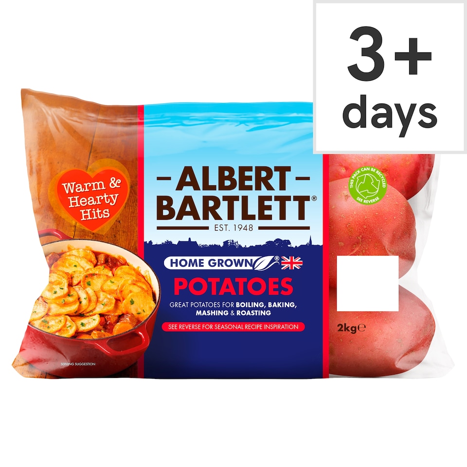 A Bartlett Rooster Potatoes 2Kg Pack