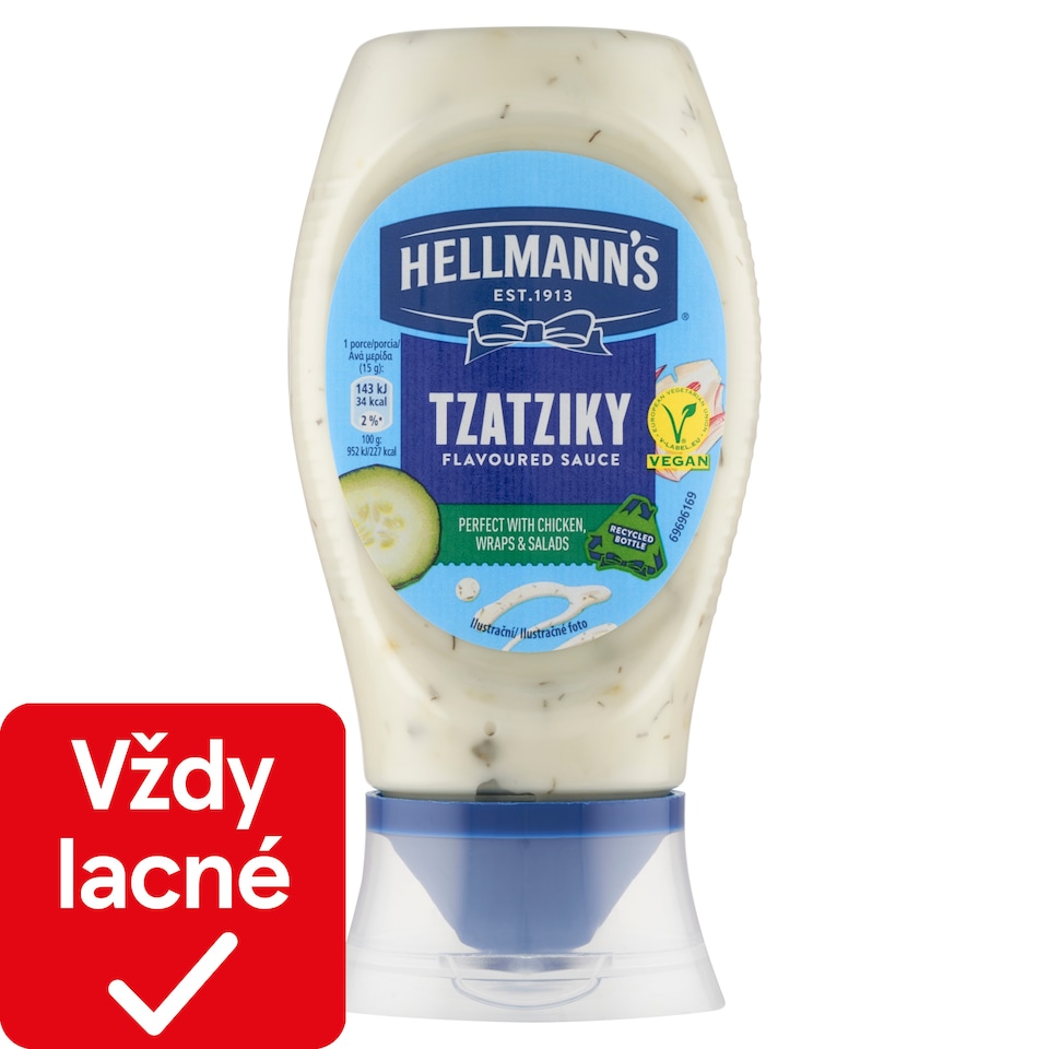 image 1 of Hellmann's Tzatziky Flavoured Sauce 250 ml