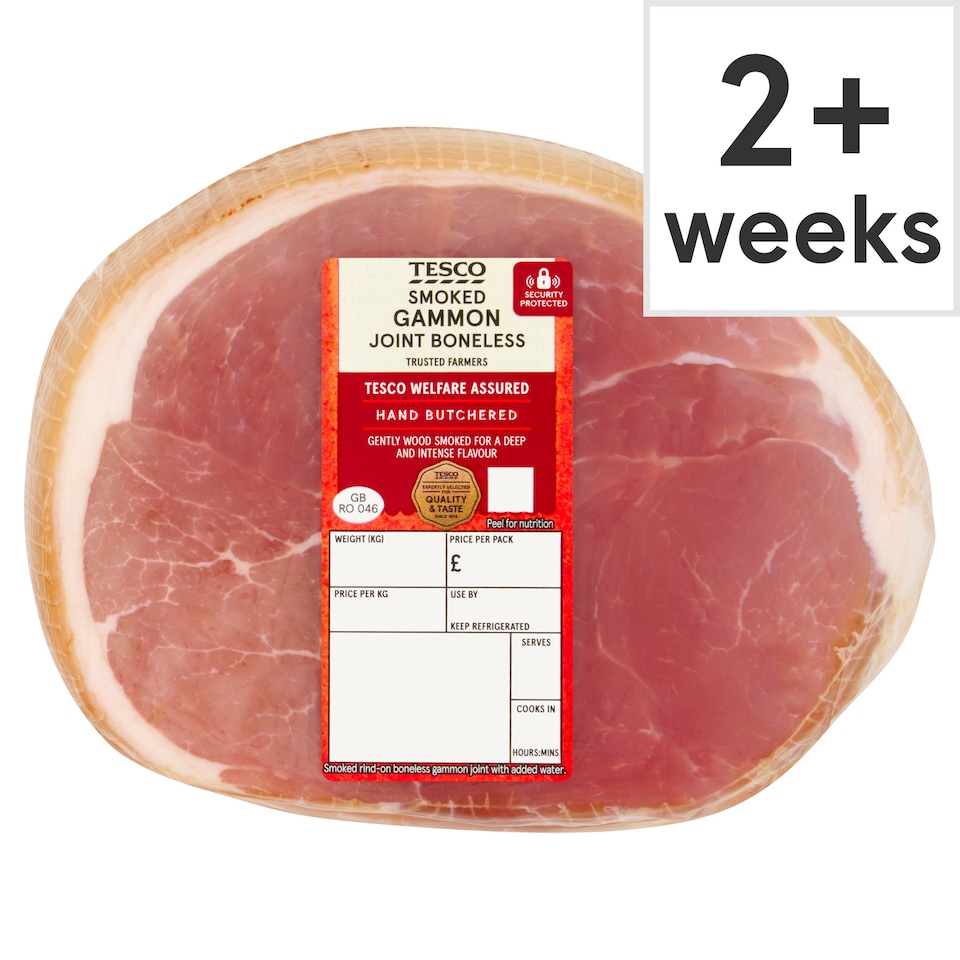Tesco Smoked Boneless Gammon Joint