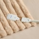 image 5 of Silentnight Luxury Faux Fur Heated Throw - Natural