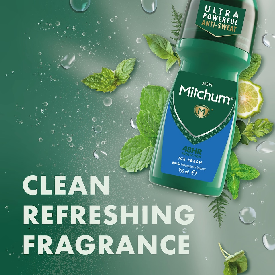 image 1 of Mitchum Ice Fresh Roll On100ml