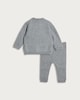 image 3 of F&F x Samantha Faiers 2-Piece Knitted Jumper and Leggings Set in Grey Marl