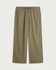 image 4 of F&F Crinkle Textured Wide Leg Co-ord Trousers in Green