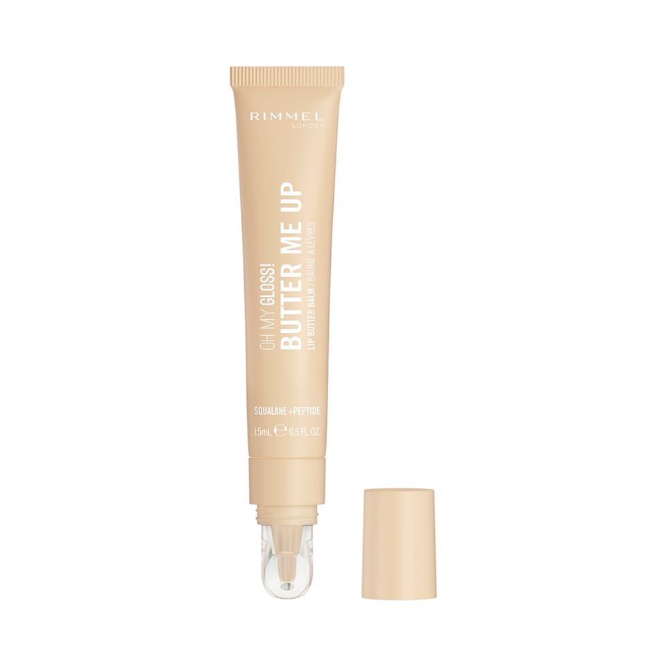 image 1 of Rimmel Oh My Gloss! Butter Me Up Lip Butter Balm 000 Vanilla Frost 15ml