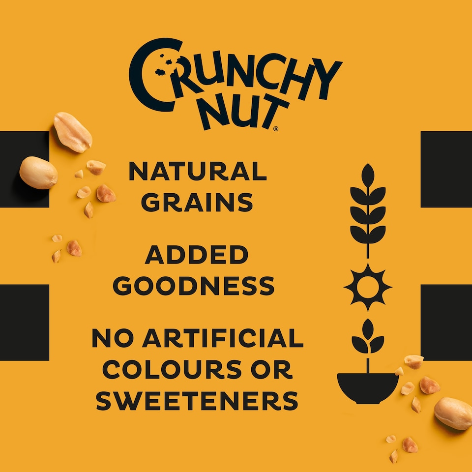 image 1 of Kellogg's Crunchy Nut Breakfast Cereal 500g