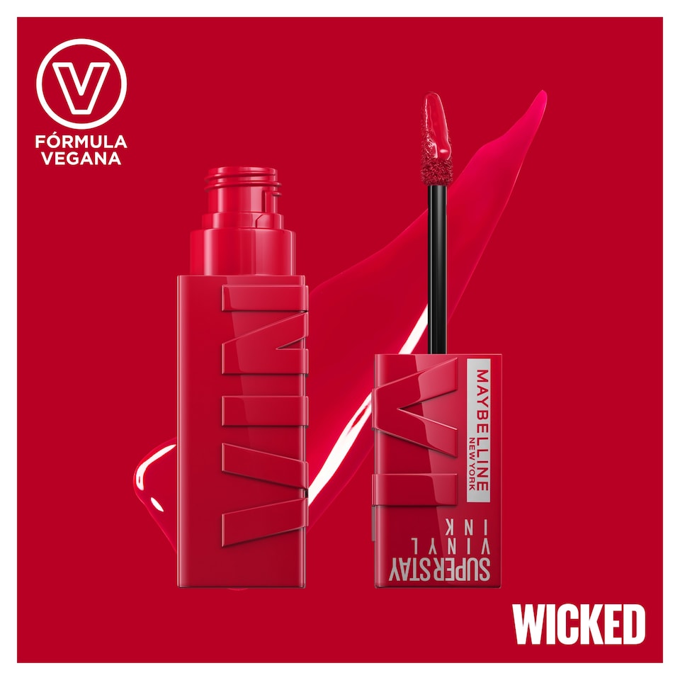 image 1 of Maybelline Superstay Vinyl Ink 50 Wicked