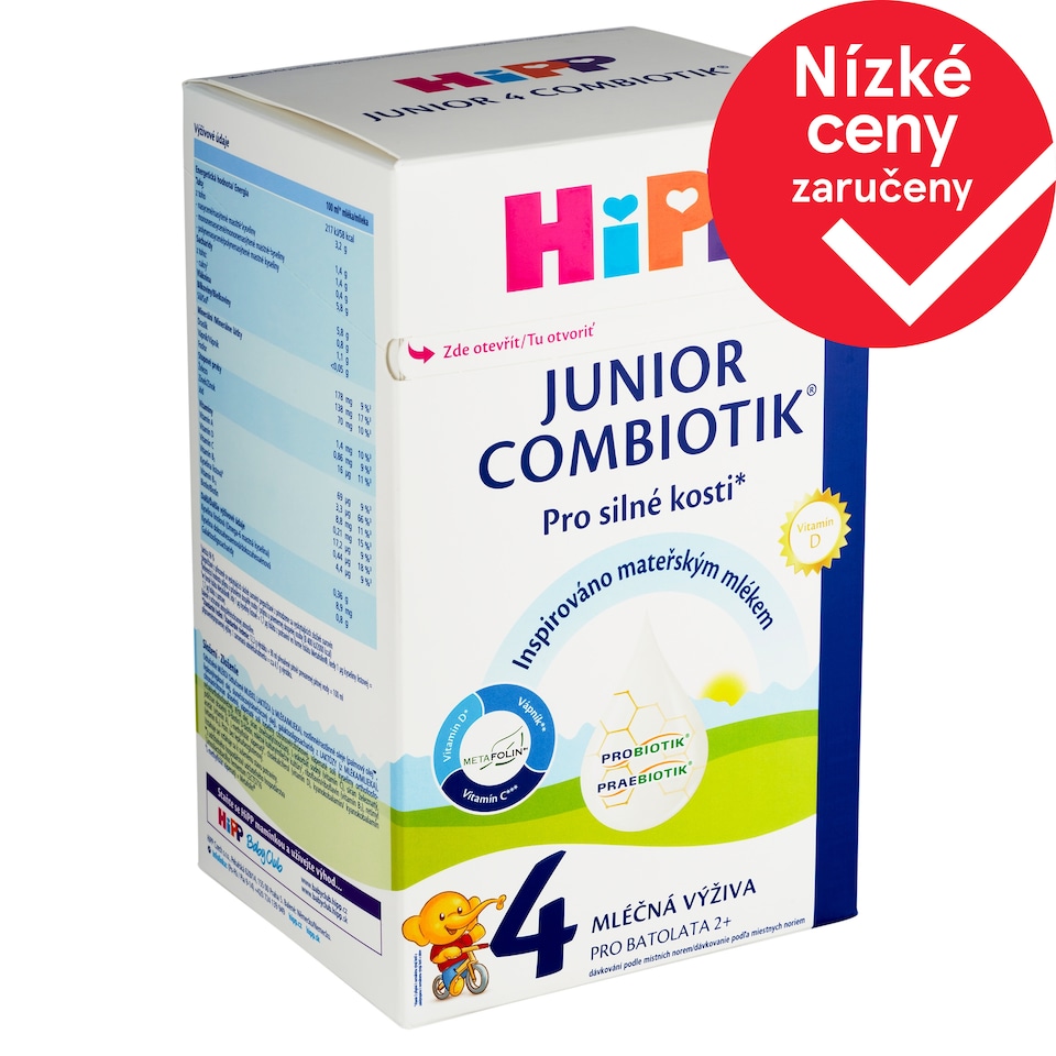 HiPP Combiotik Junior 4 mléčná výživa pro batolata 2+ 2 x 350g (700g)