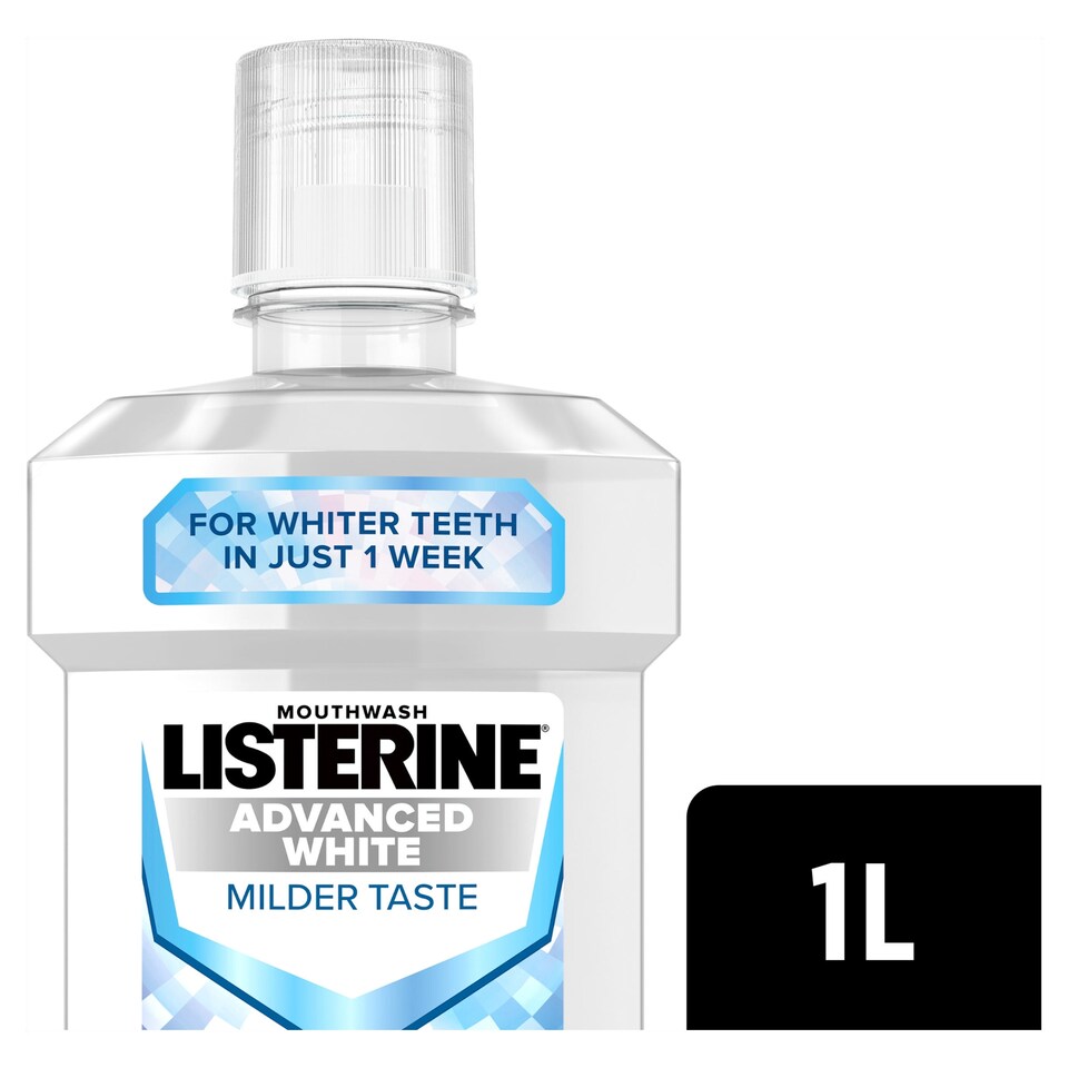 image 1 of Listerine Advanced White 1 Litre