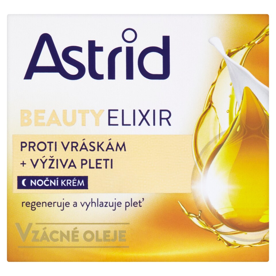 Astrid Beauty Elixir Vyživující noční krém proti vráskám 50ml