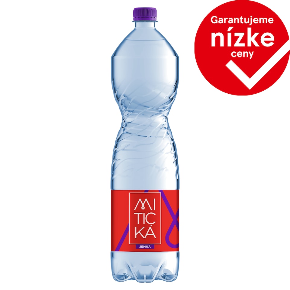 Mitická Prírodná minerálna voda jemne perlivá 1,5 l