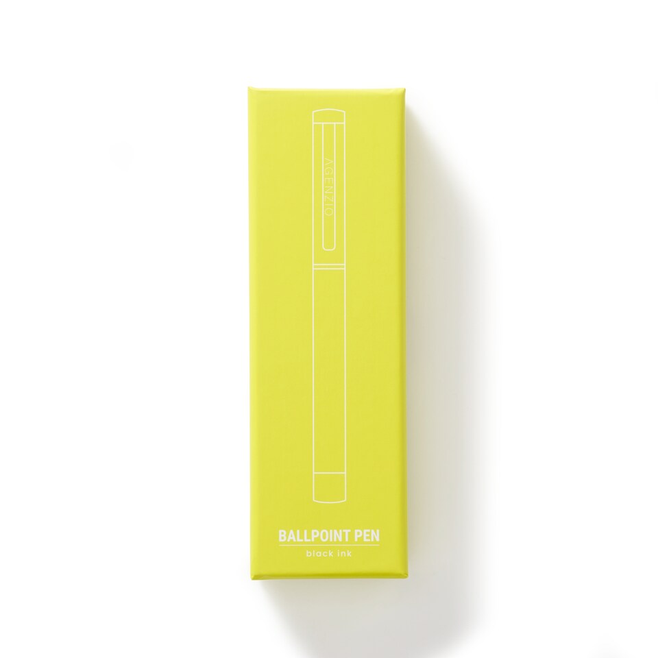 image 1 of Paperchase Agenzio Soft Touch Lime Metal Pen