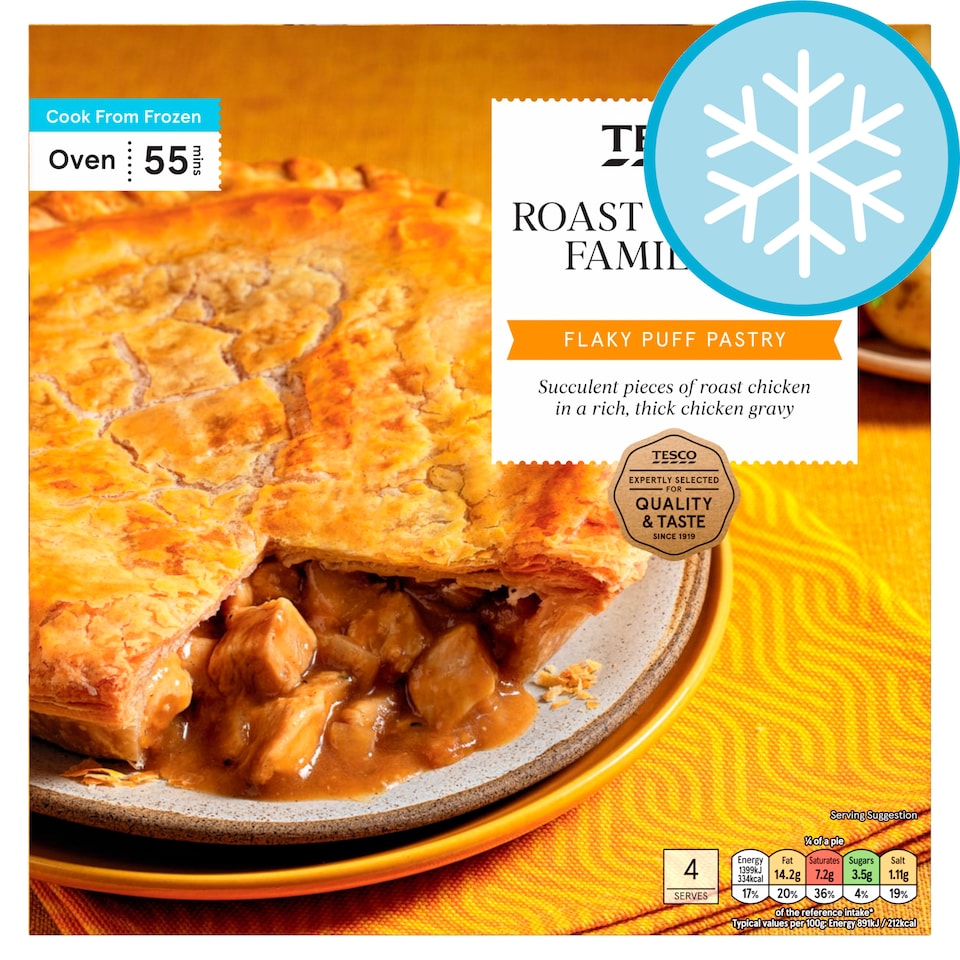 Tesco Roast Chicken Sharing Pie 700g