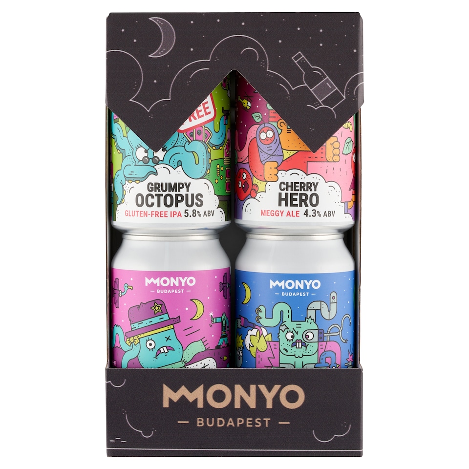 MONYO Beer Selection 4 x 0,33 l 