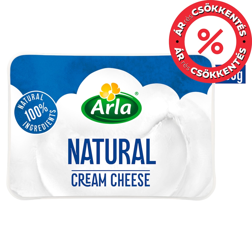 Arla friss zsírdús lágy krémsajt 200 g 1. kép