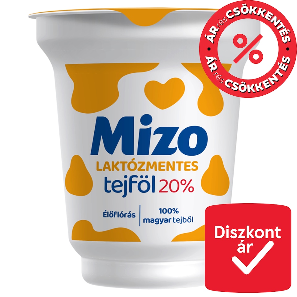 image 1 of Mizo Lactose-Free Sour Cream 20% 150 g
