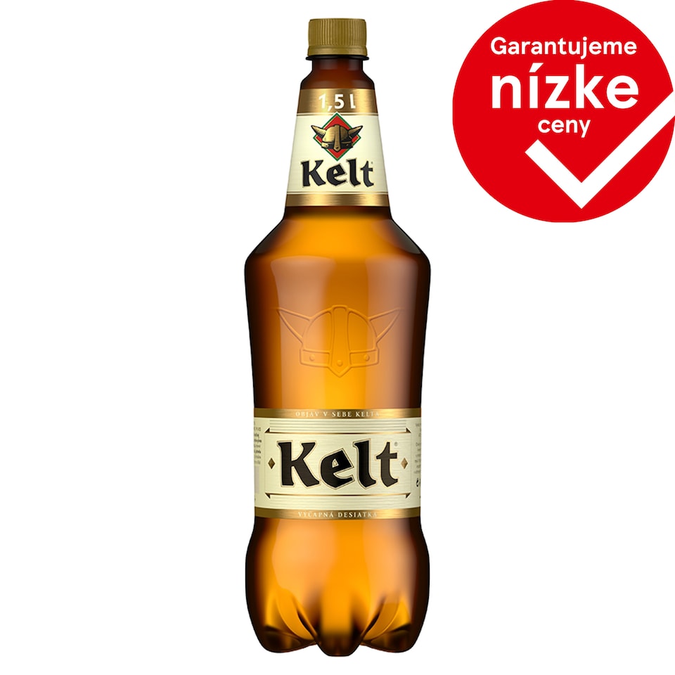Kelt Svetlé výčapné pivo 10% 1,5 l