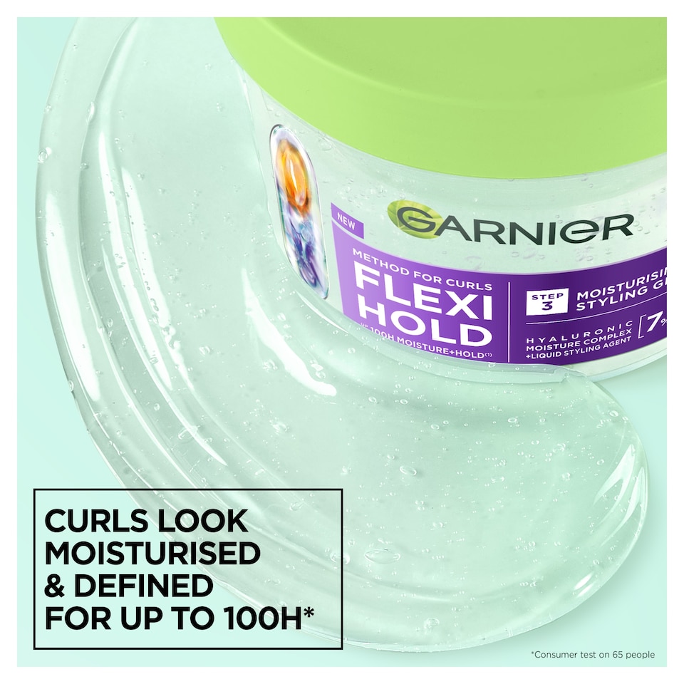 image 1 of Garnier Hydra-Curl flexi hold Method Gel 370ml