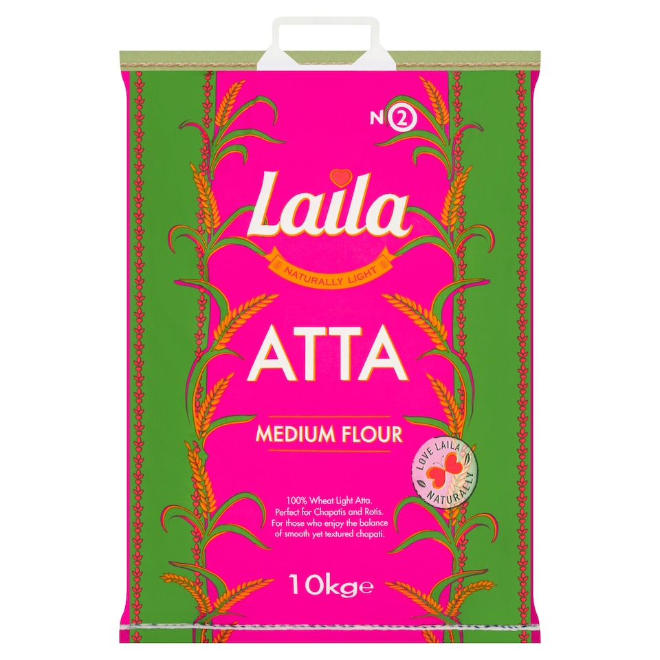 Laila Light Atta Medium Flour 10Kg