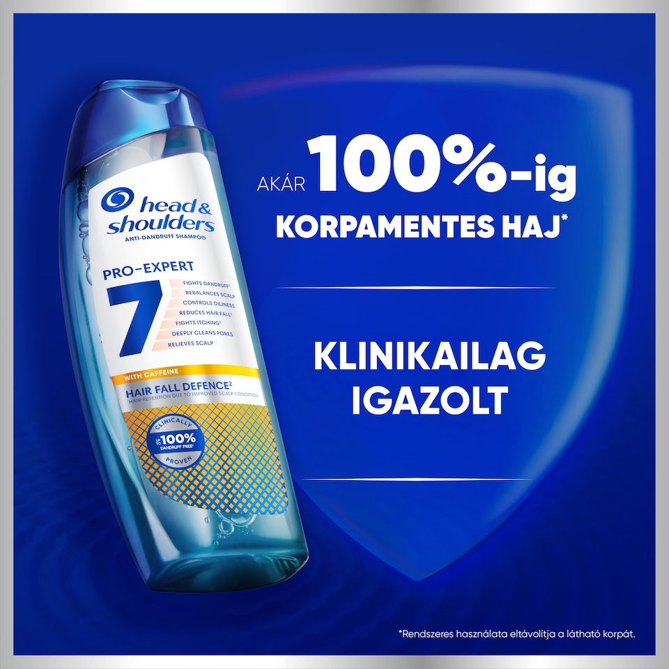 image 1 of Head & Shoulders Anti-dandruff Shampoo Pro-Expert 7 Hair Fall Defense with Caffeine 250ml