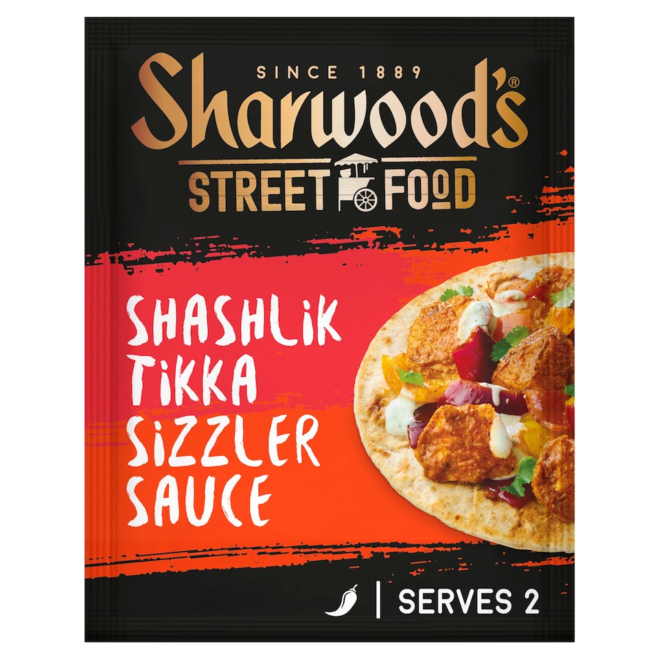 Sharwood's Street Food Shashlik Tikka Sizzler 120g