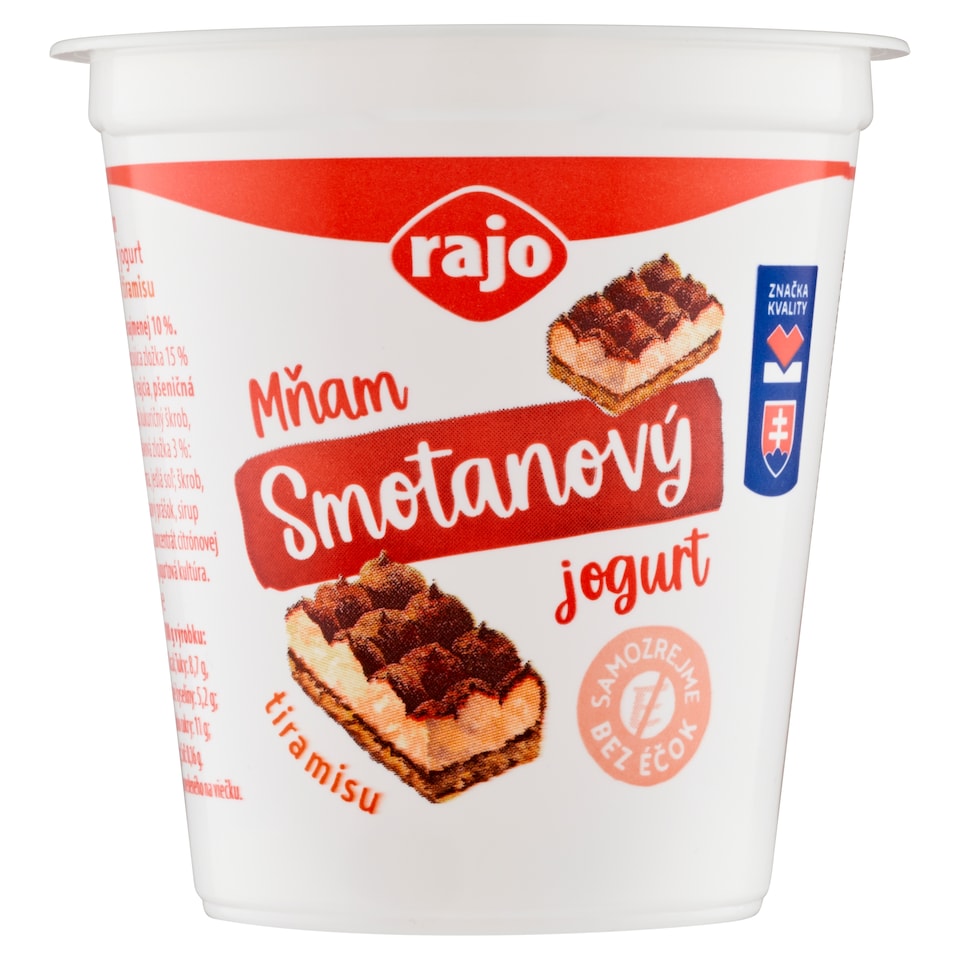obrázok 1 z Rajo Mňam Jogurt smotanový tiramisu 145 g