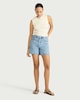 image 2 of F&F Pure Cotton Smocked Vest in Cream