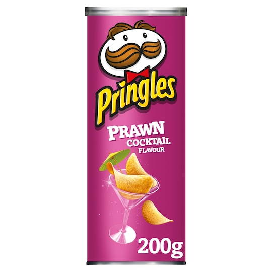 Are Prawn Cocktail Pringles Vegan Pringles Prawn Cocktail 200G - Tesco Groceries