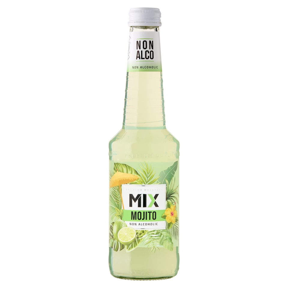 Mix Mojito szénsavas alkoholmentes koktél lime és menta ízesítéssel 0,33 l