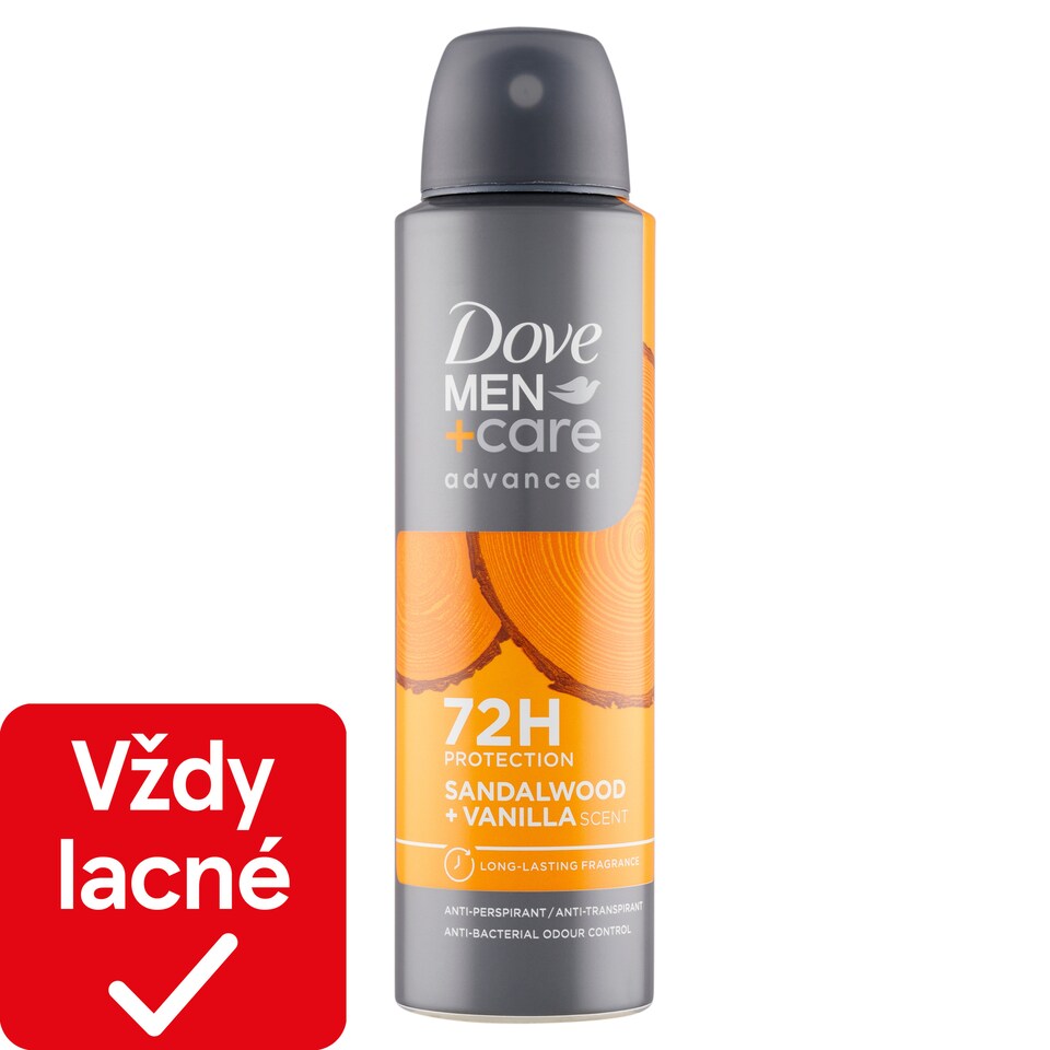 obrázok 1 z Dove Men+Care Advanced Sandalwood&Vanilla Antiperspirant sprej 150 ml