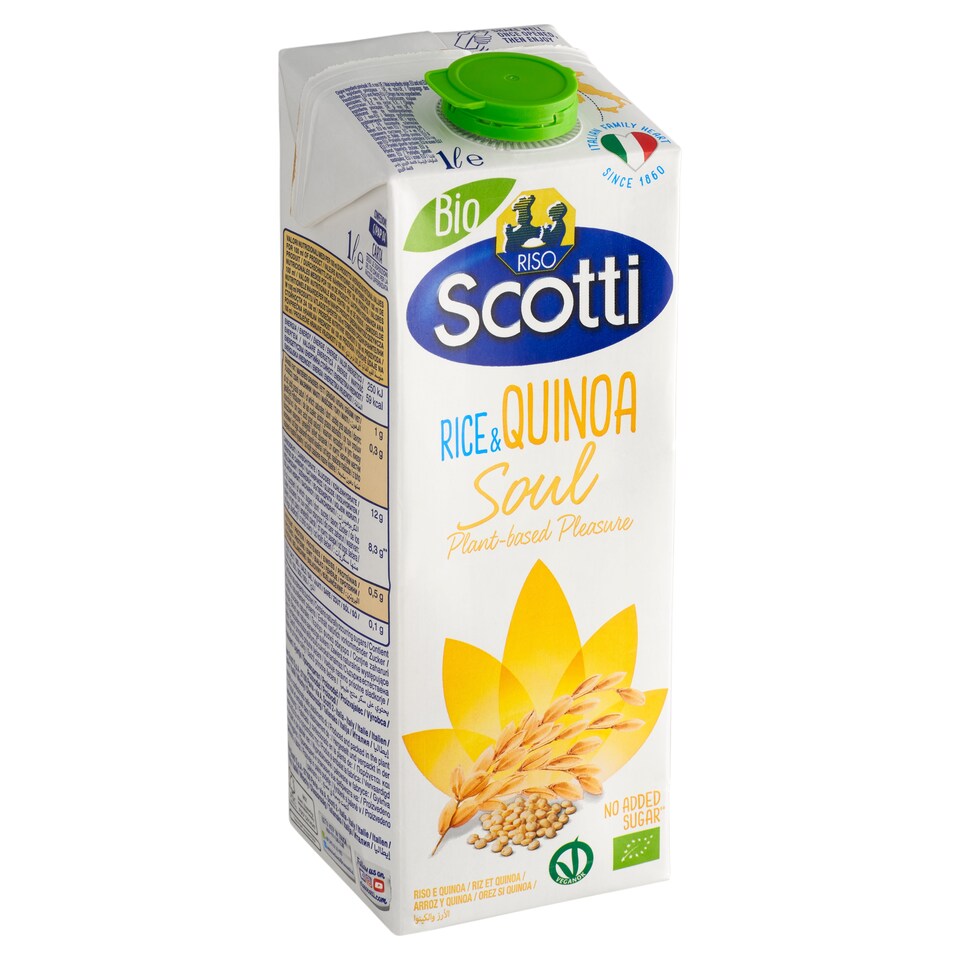 obrázok 1 z Riso Scotti Bio rastlinný nápoj z ryže a quinoi 1 l