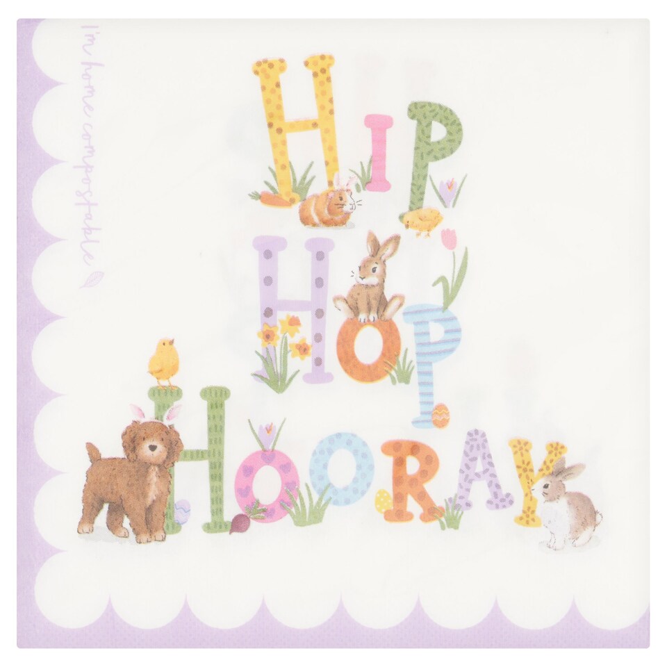 TESCO EASTER NAPKINS 20PK Tesco Groceries