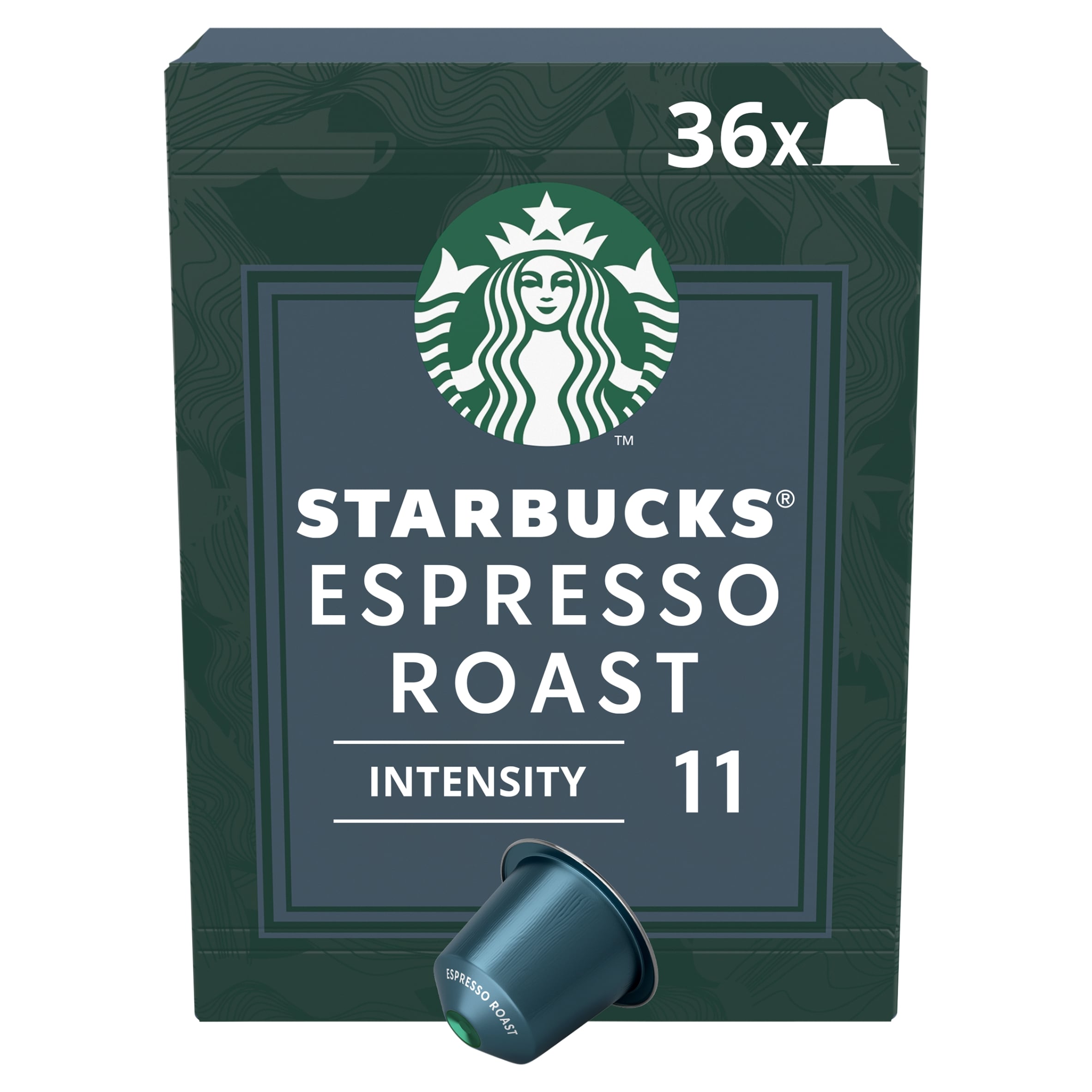 Starbucks by Nespresso Espresso Roast 36 Aluminium Capsules 198g