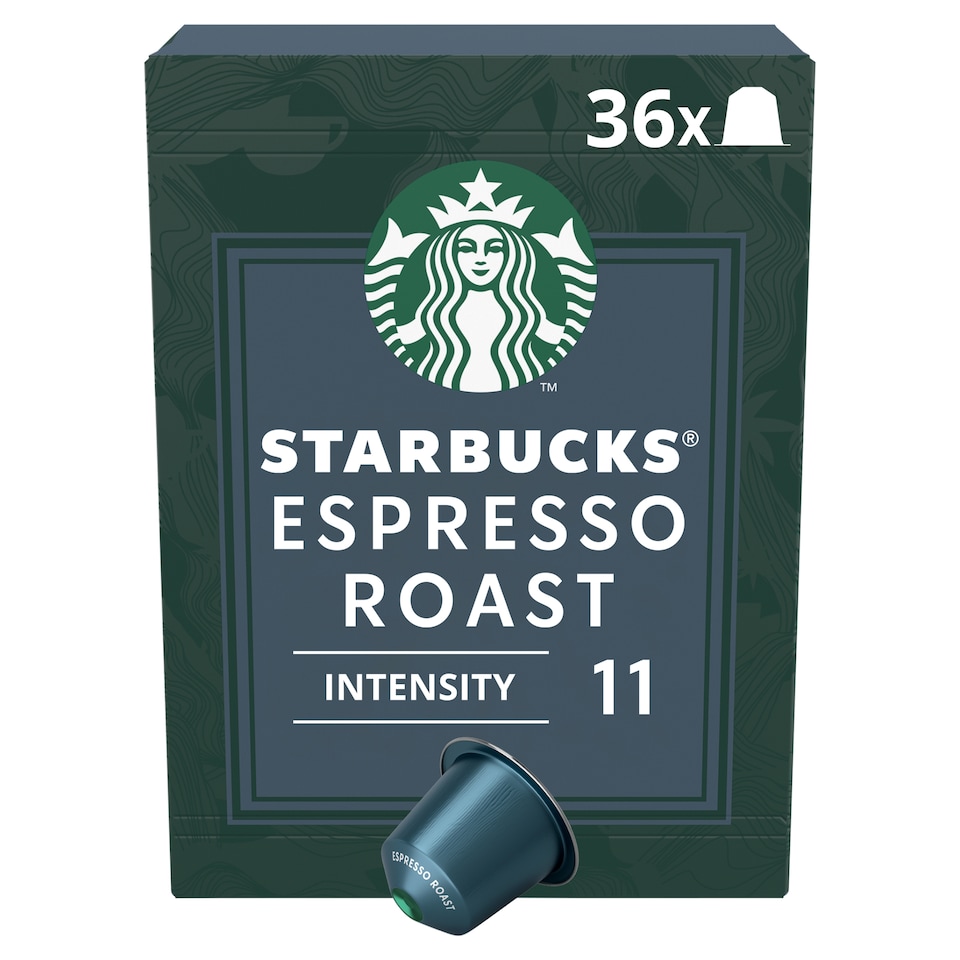 image 1 of Starbucks by Nespresso Espresso Roast 36 Aluminium Capsules 198g
