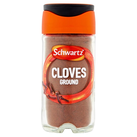 Schwartz Ground Cloves 35G Jar Tesco Groceries