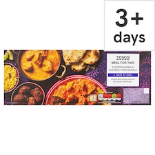 Tesco Chicken Korma & Tikka Masala Meal For Two 1.197Kg